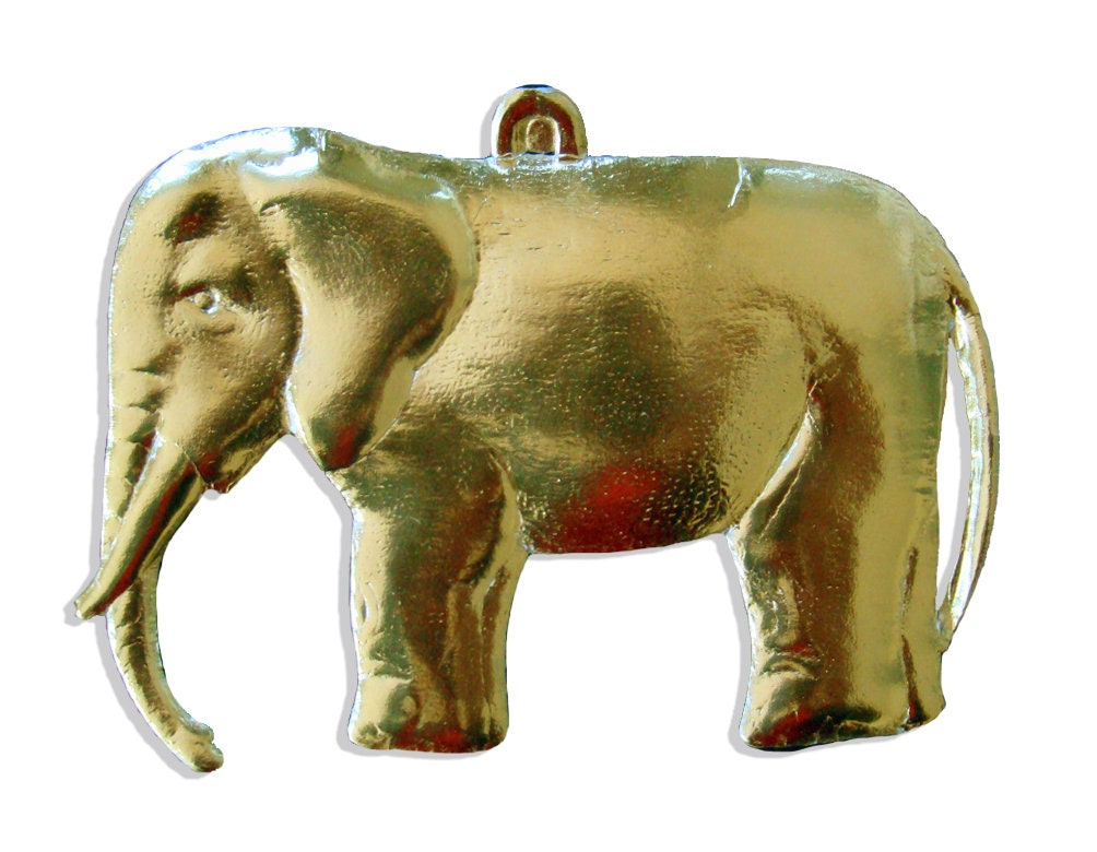 Elephant made of Dresden cardboard, set of 2