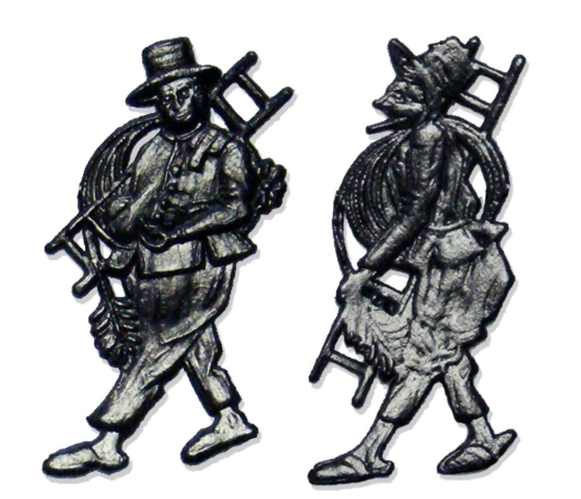 approx 22 x 8 x 0.5 cm sign nameplate chimney sweep company profession guild Weatherproof door sign SCHORNSTEINFEGER with desired text or name