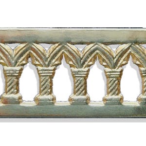 Goldborte aus Dresdner Pappe "Säule"