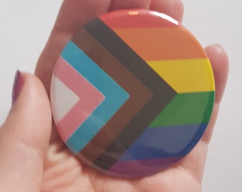 Pride - 58mm Pin Back Button Badge