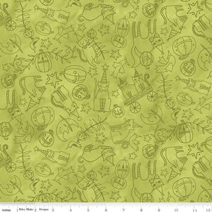 Halloween Whimsy Icons Green