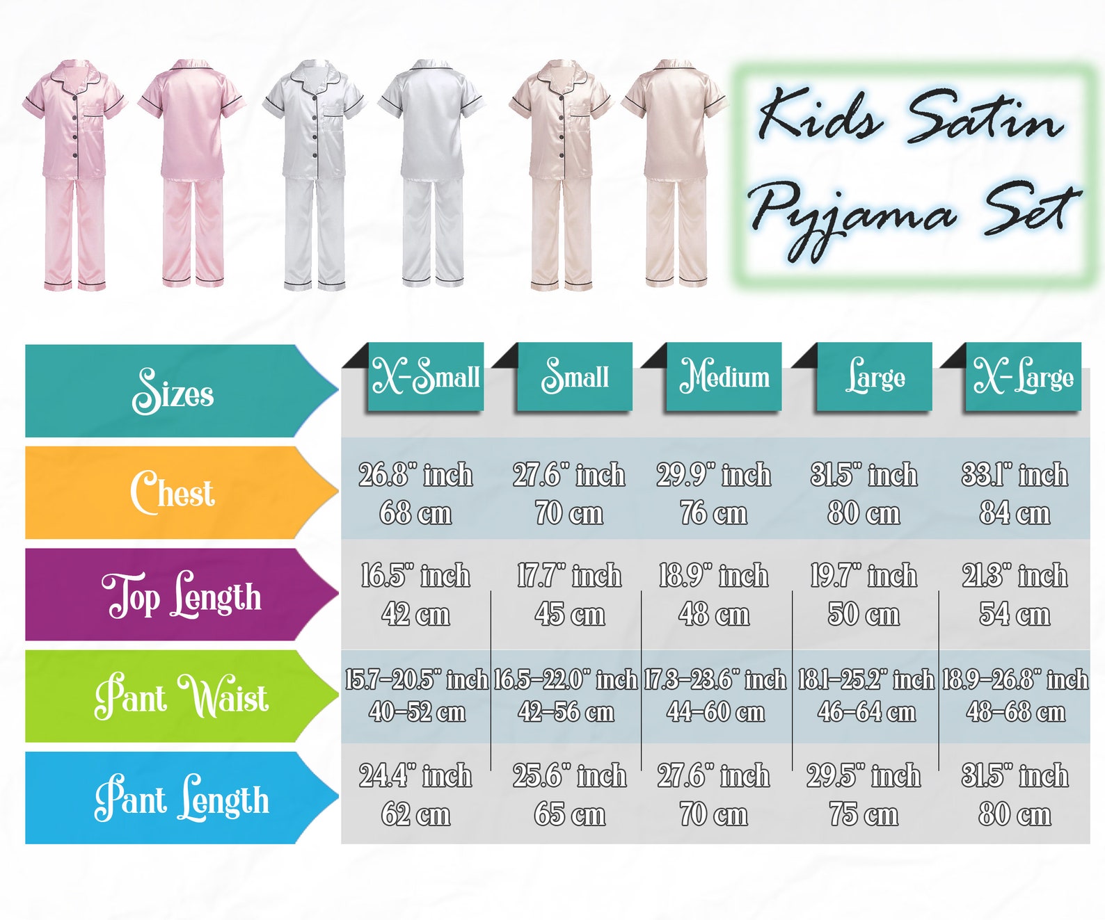 Kids Satin Pajamas Boy Girl Pjs Customized pajamas for kids Etsy