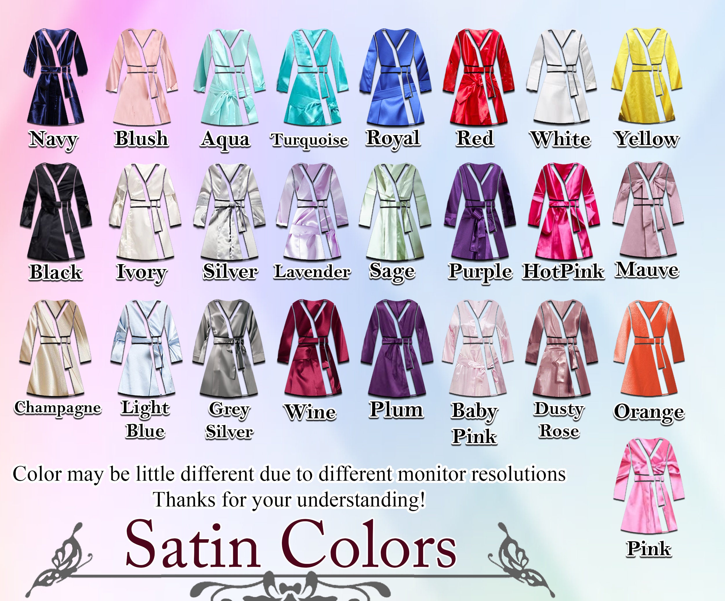Your Text Robes Customize Robe Custom Robes Personalized Robe Etsy