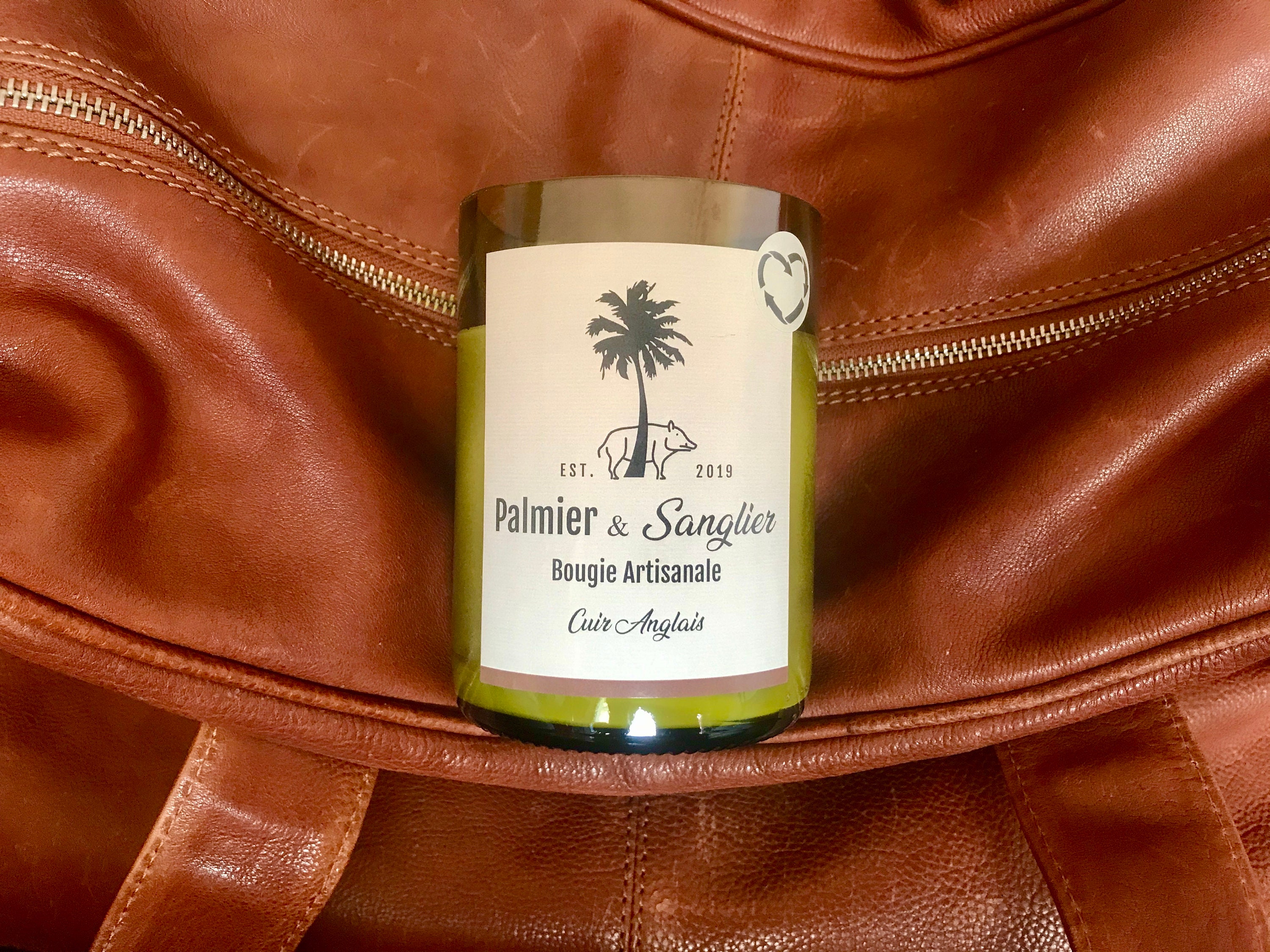 Bougie Cuir Anglais