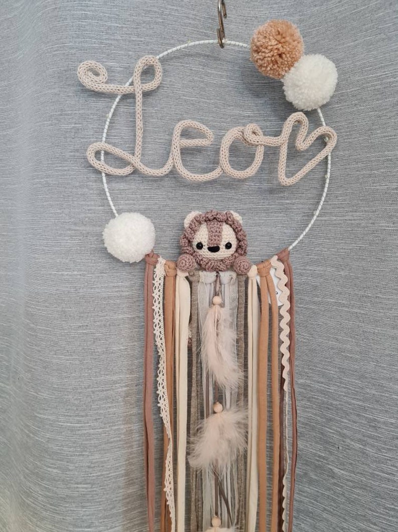 Dream catcher with name complete with accessories image 4