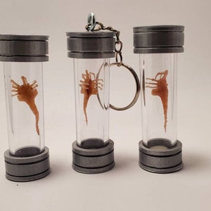 Alien Face Hugger Keychain