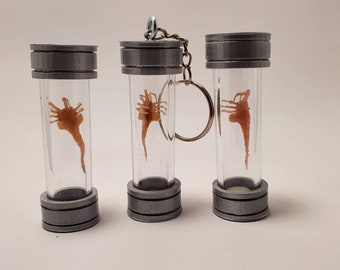 Alien Face Hugger Keychain