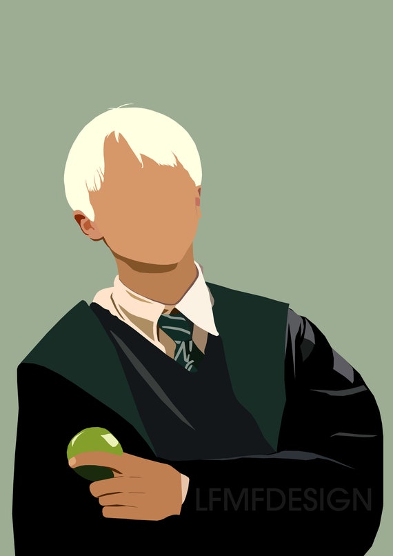 Draco Malfoy Print 