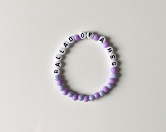 Beaded Olivia Rodrigo Ballad of a Homeschooled Girl Inspired Bracelet | Olivia Rodrigo, Guts, Sour, World Tour, HSM, OR, Vampire