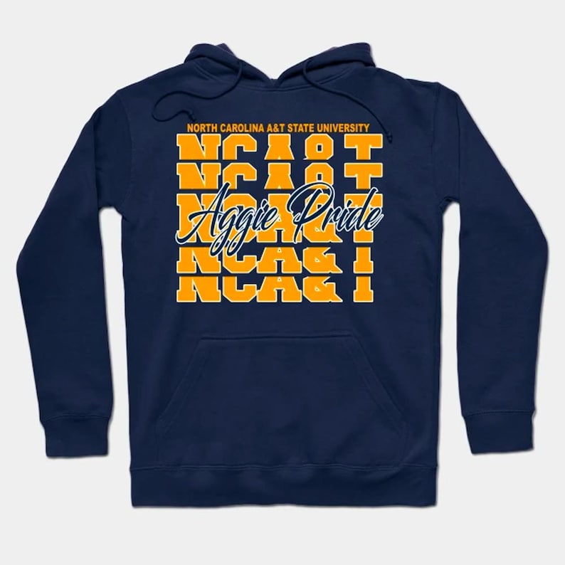 NCAT Aggie Pride Youth Shirt, North Carolina A T T-Shirt, HBCU Pride Tee, Aggie Alumni Gift, Blue College Homecoming Shirt Hoodie