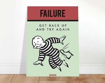 FAILURE: Price of Growth Motivation Art Print | Art by the Andersons
