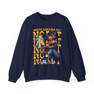 NCAT Aggies North Carolina A&T Student and Alumni Sweatshirt, College University Apparel, School Pride Gift, Athletic Team Merchandise, HBCU image 1