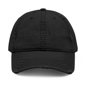 Embroidered Distressed Hat, Custom Unisex Cap, Vintage Dad Cap, Retro Baseball Hat, Personalized Baseball Cap, Distressed Trucker Hat,