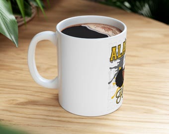 Caneca de cerâmica Alabama State University ASU Hornets | 325ml 445ml