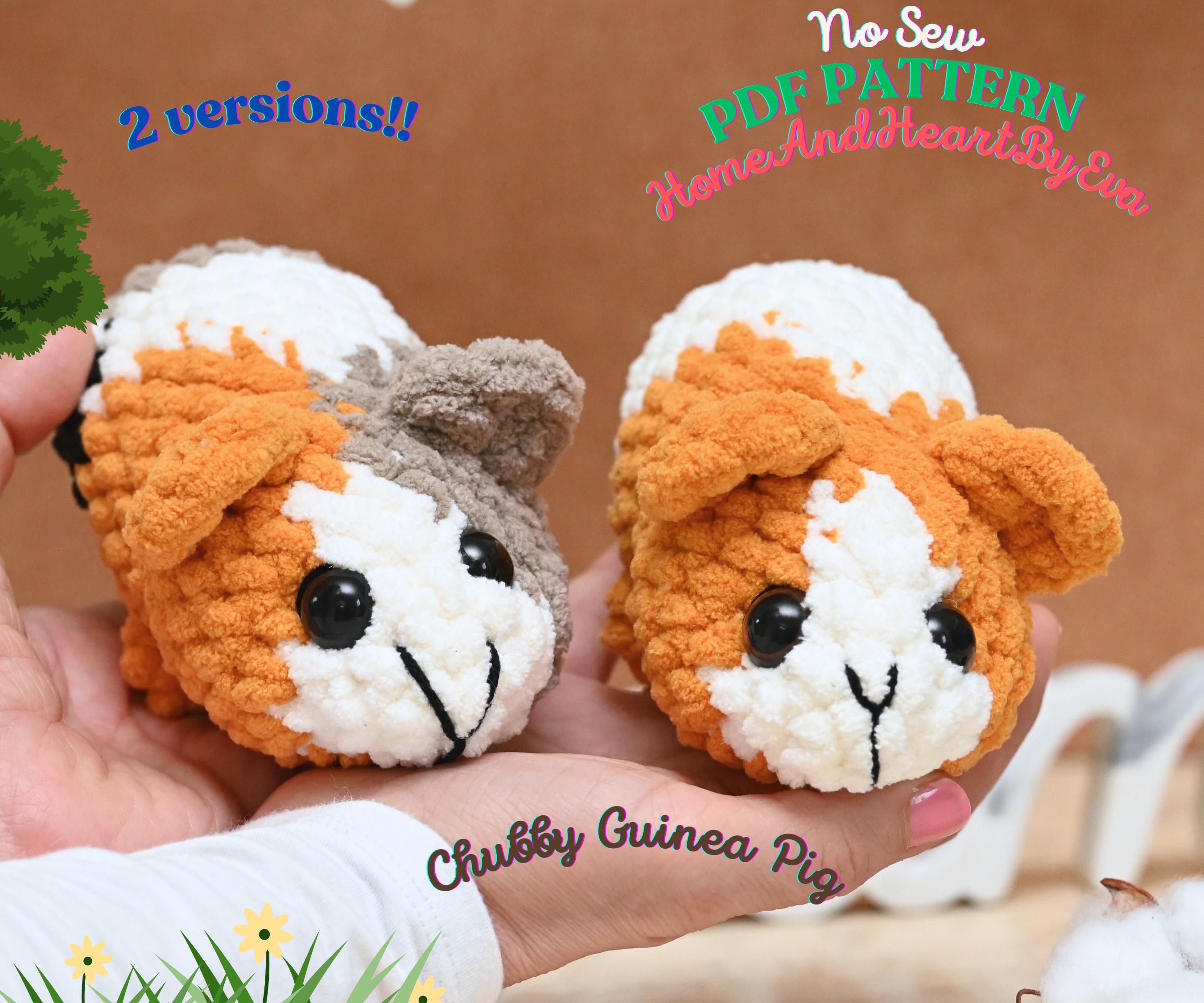 Chubby No Sew Guinea Pig Pattern