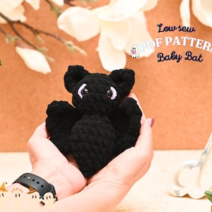 Bat Crochet Pattern, Halloween Crochet Patterns, Halloween decor, Ghost Bat Crochet Pattern, Ghost Crochet, Amigurumi Crochet Pattern