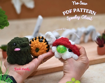 No-Sew Crochet Pattern Bundle | Forest Friends Stress Balls (PDF Download)