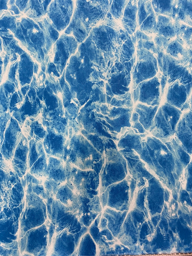 Pool Water Canvas Decorative Fabric Fabric