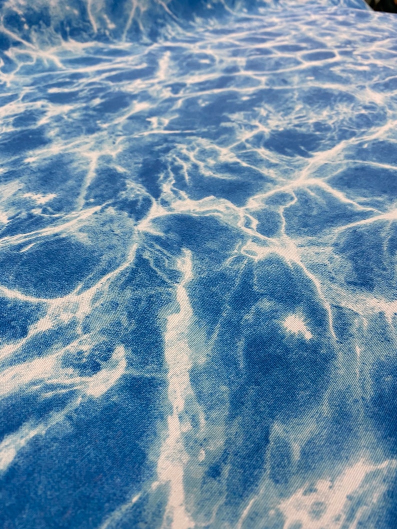 Pool Water Canvas Decorative Fabric Fabric