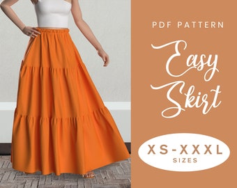 Easy Sweater Sewing Pattern XS-XXXL PDF Instant Download - Etsy