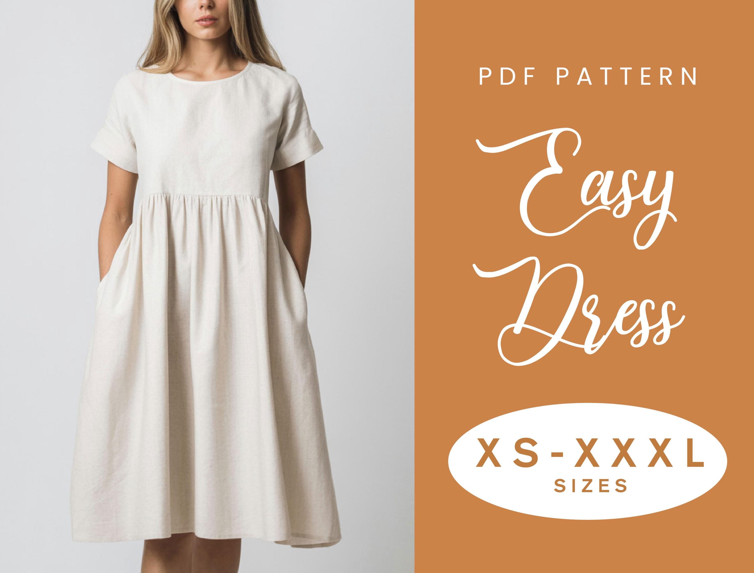 short sleeve patterns for dresses Valerie