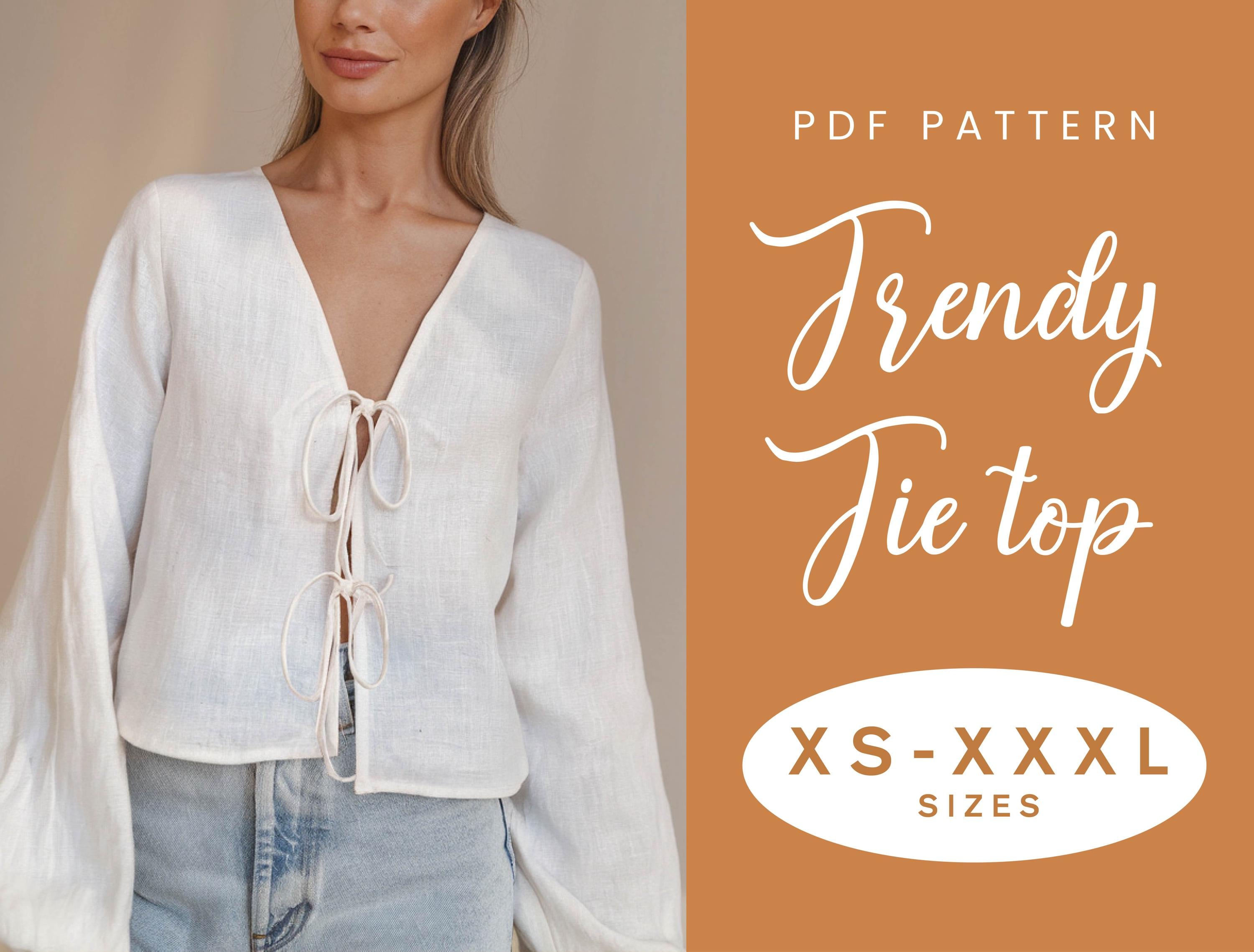70s Tie Front Blouse - Etsy