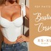 Bustier Corset Sewing Pattern | XS-XL | Trendy Top Bodycon | Digital PDF |  Instant Download 