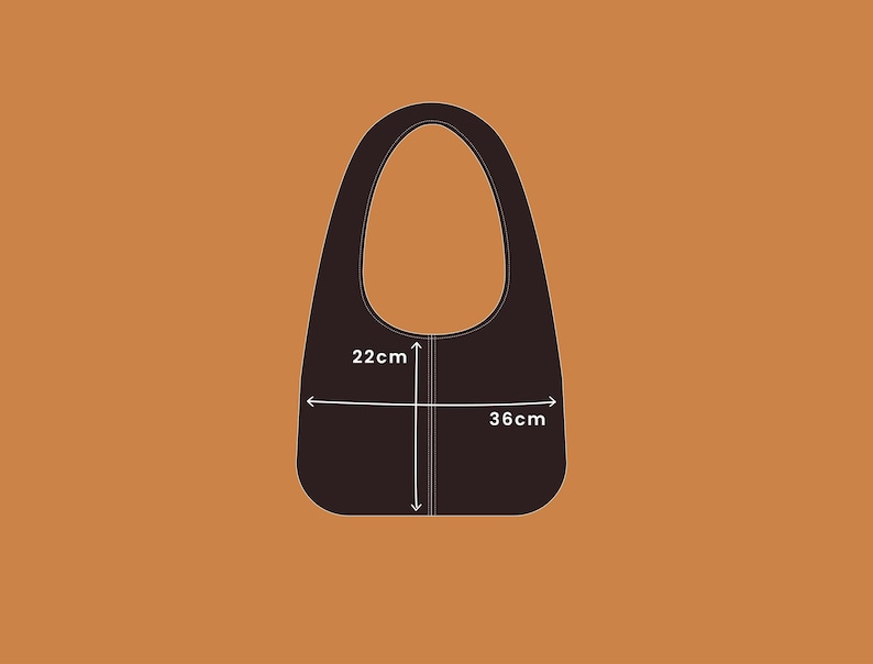 Hobo Bag Sewing Pattern | One Size | Instant Download | Easy Digital ...