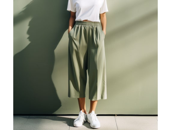 Culotte Pant Sewing Pattern | XS-XXXL | Instant Download