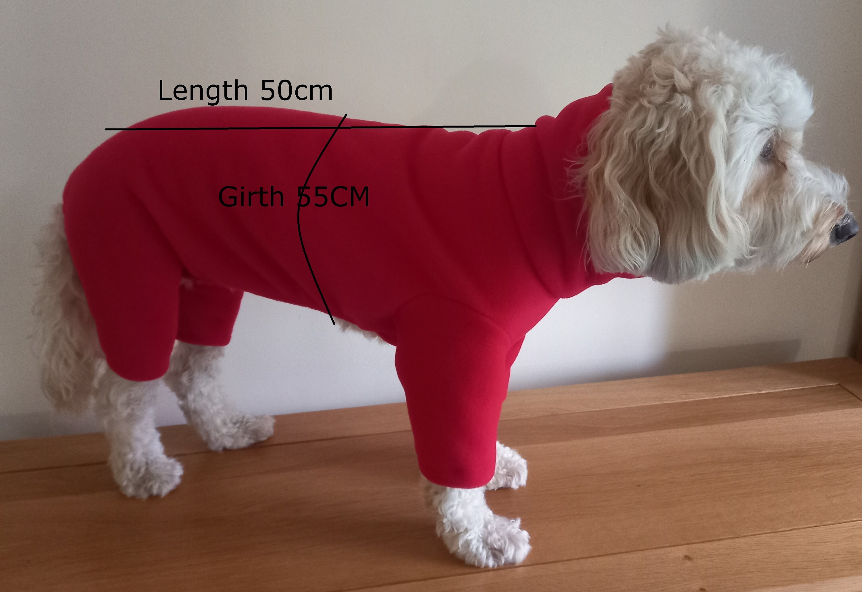 Fleece Dog Suit medium Etsy UK