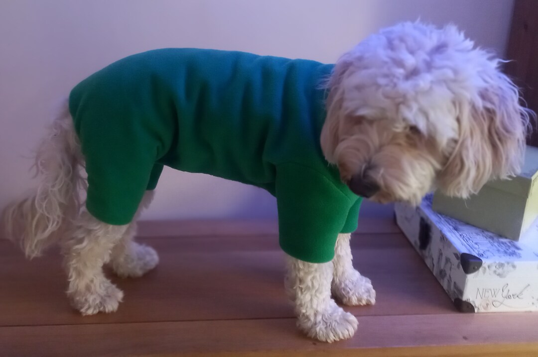 Fleece Dog Suit medium Etsy UK