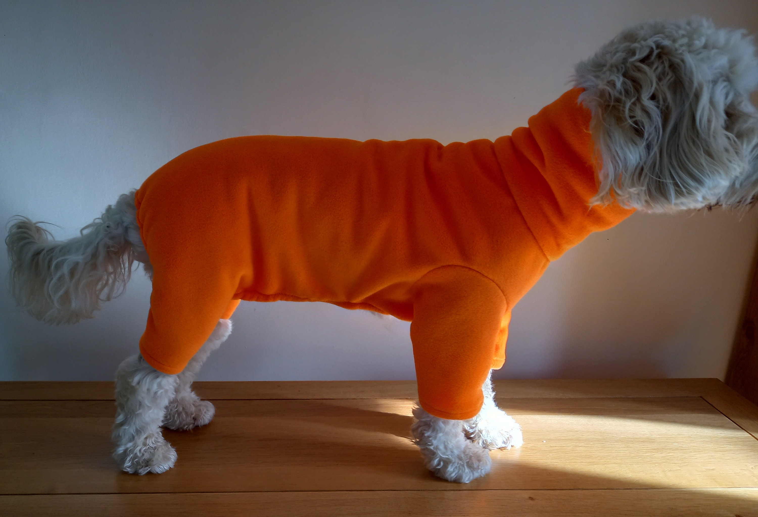 Fleece Dog Suit medium Etsy UK