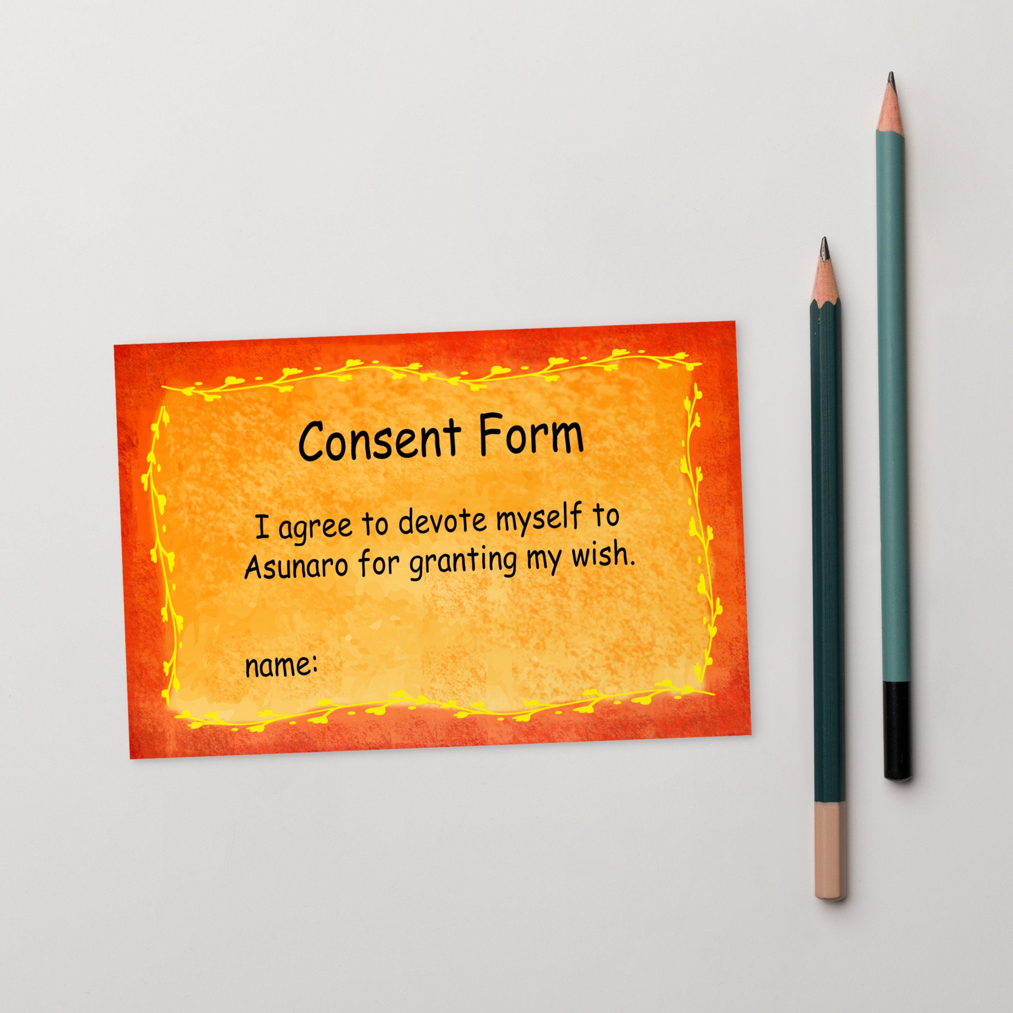 YTTD Postcard Computer Game Card Your Turn to Die Manga Etsy