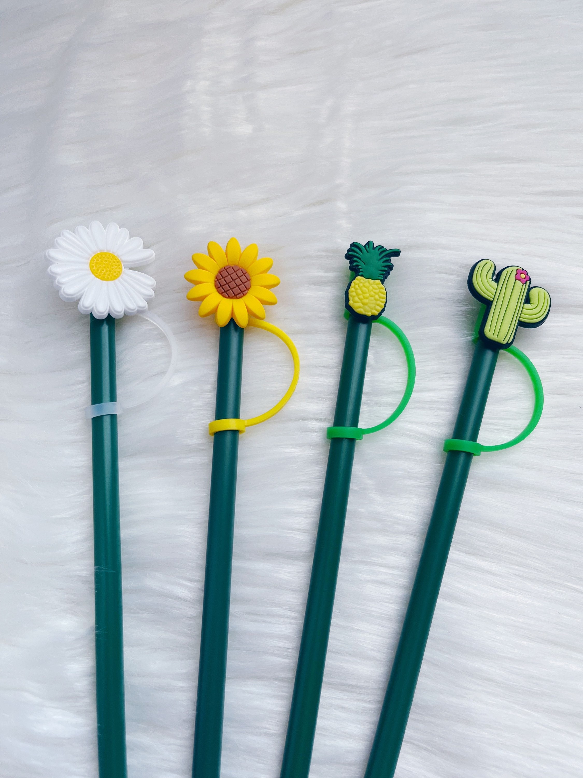 10pcs Flower Straw Topper Fitting … curated on LTK