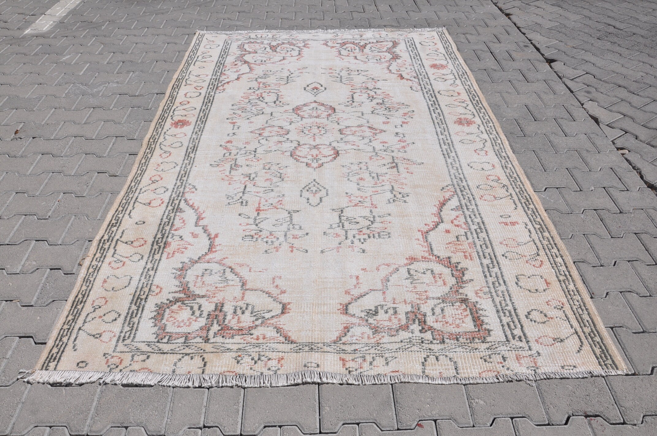 Rugs Ey732 Turkish Farmhouse Decor Vintage Oushak Living Room Carpet