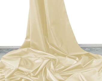 Heavy Ceam Antistatic Lining Fabric Plain Silky 54gsm Vegas Brand Quality 60" Per Metre