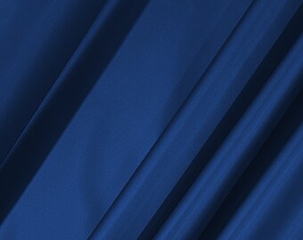 Royal Blue Waterproof Fabric Polyurethane Coated 60" Width Polyester Outdoor Material- Per Metre