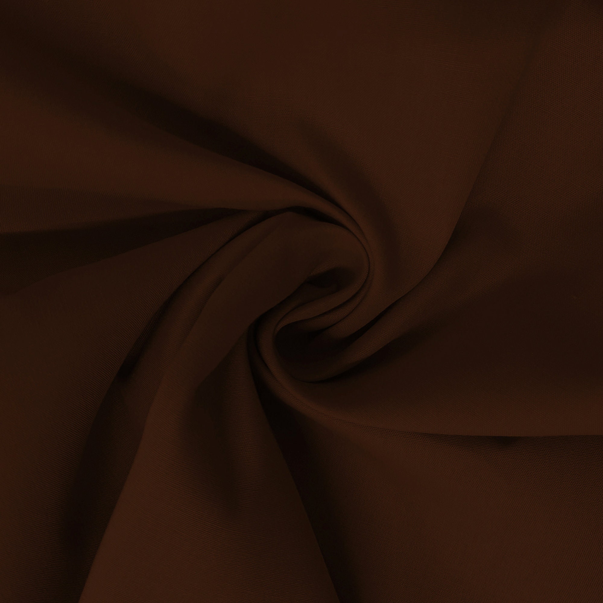 Brown Cotton Fabric 100% Cotton Poplin Plain Fabric for | Etsy