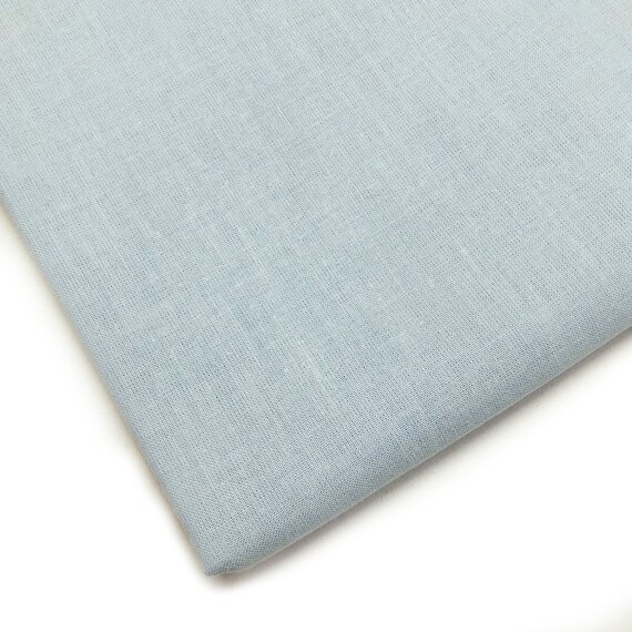 100% Cotton Fabric Material By The Metre Plain Colours Fat Quarters - 60  Wide