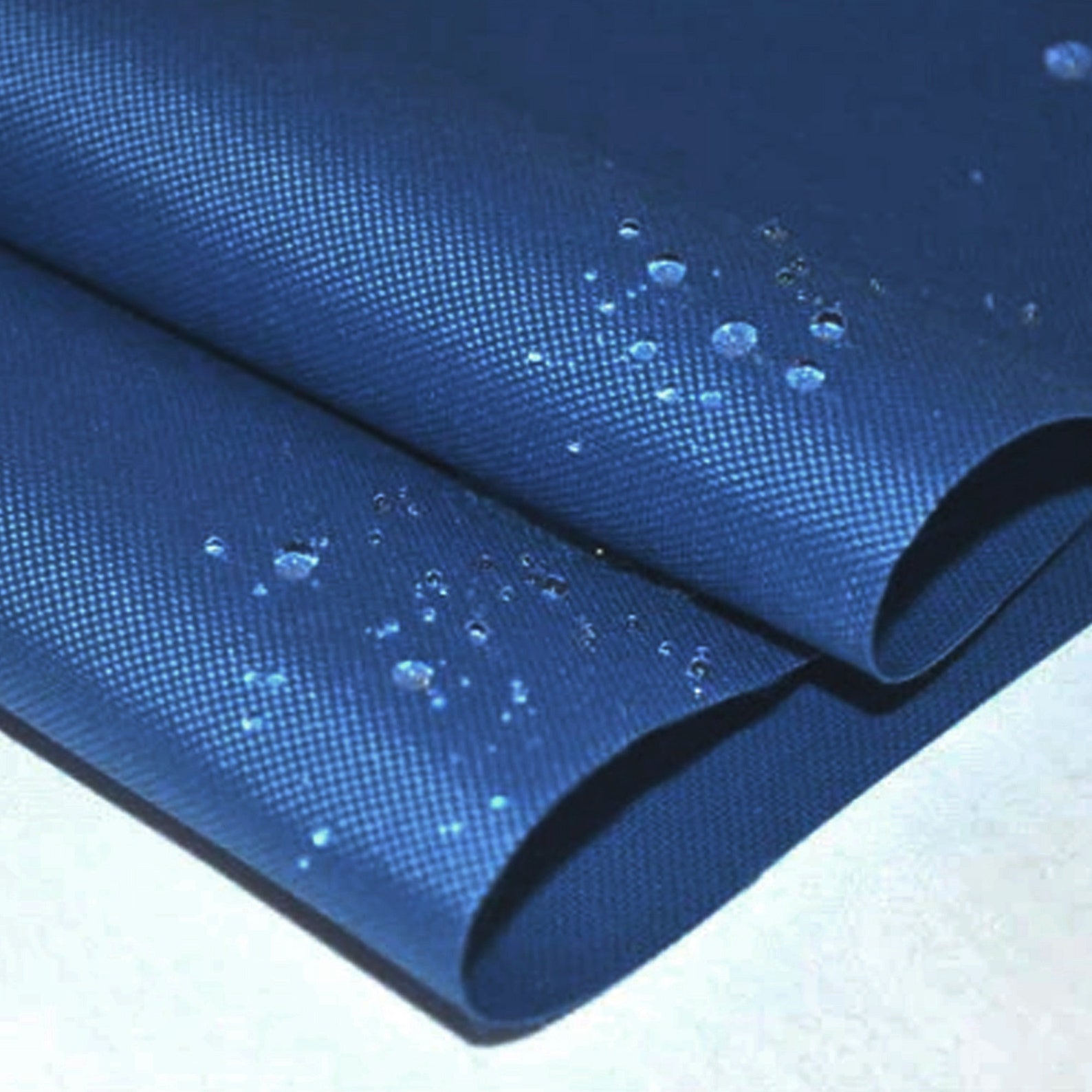 Royal Blue Canvas WaterRepellant Fabric Reverse Side Pu Soft Etsy