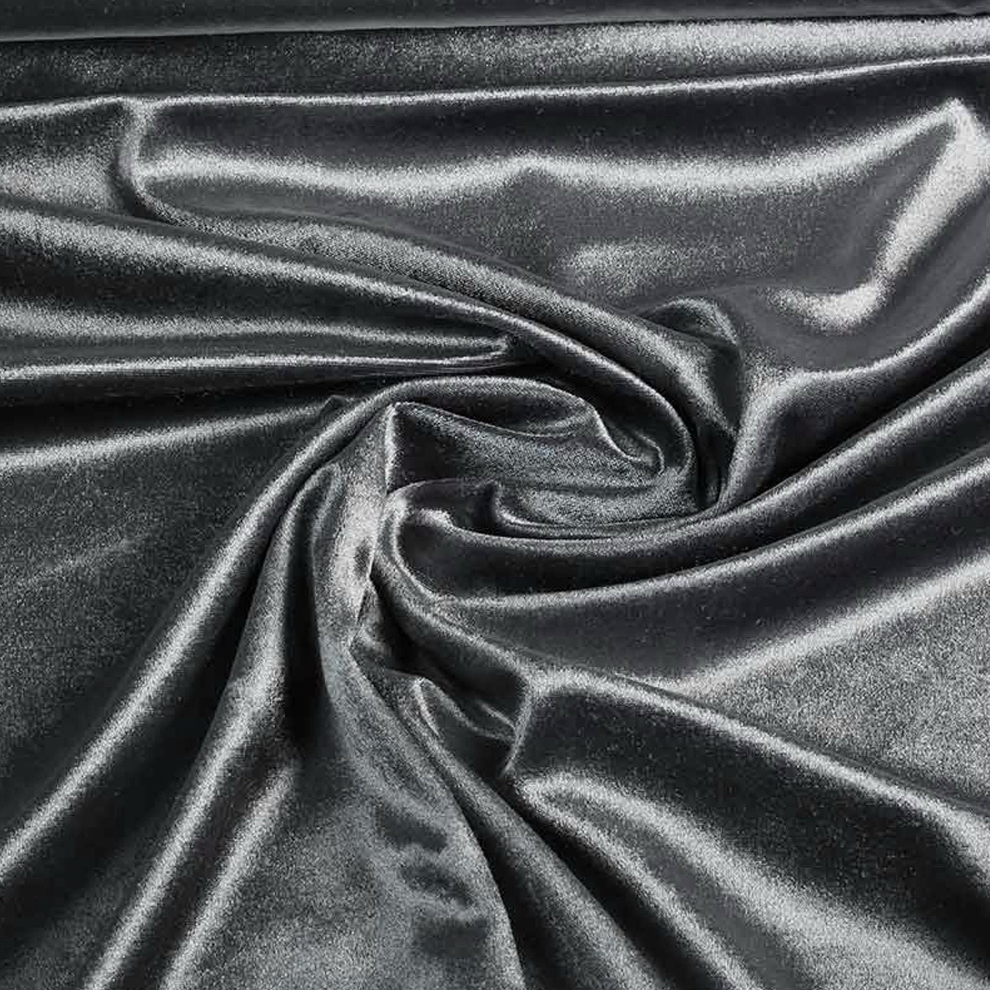 Buy Grey Velvet Gloss Finish Fabric Premium 1-way Stretch 60 for Soft  Furnishing & Dress per Metre Online in India 
