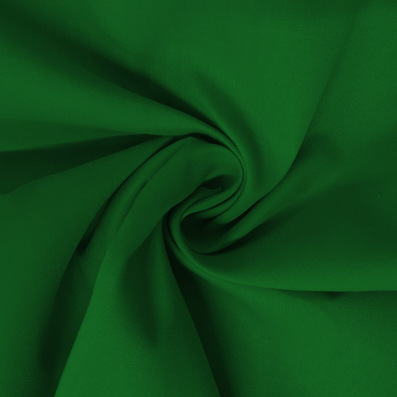 Emerald Green Cotton Fabric 100% Cotton Poplin Plain Fabric for ...
