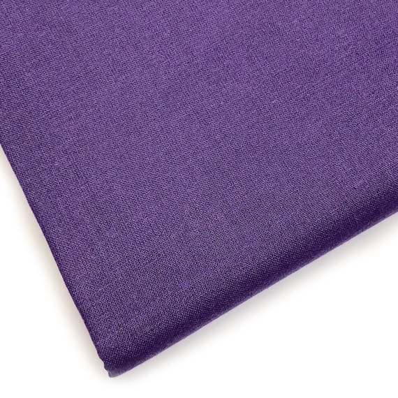 Plain Solid 100% Cotton Fabric Craft 150cm Sheeting Sewing Quilting 30  Colours