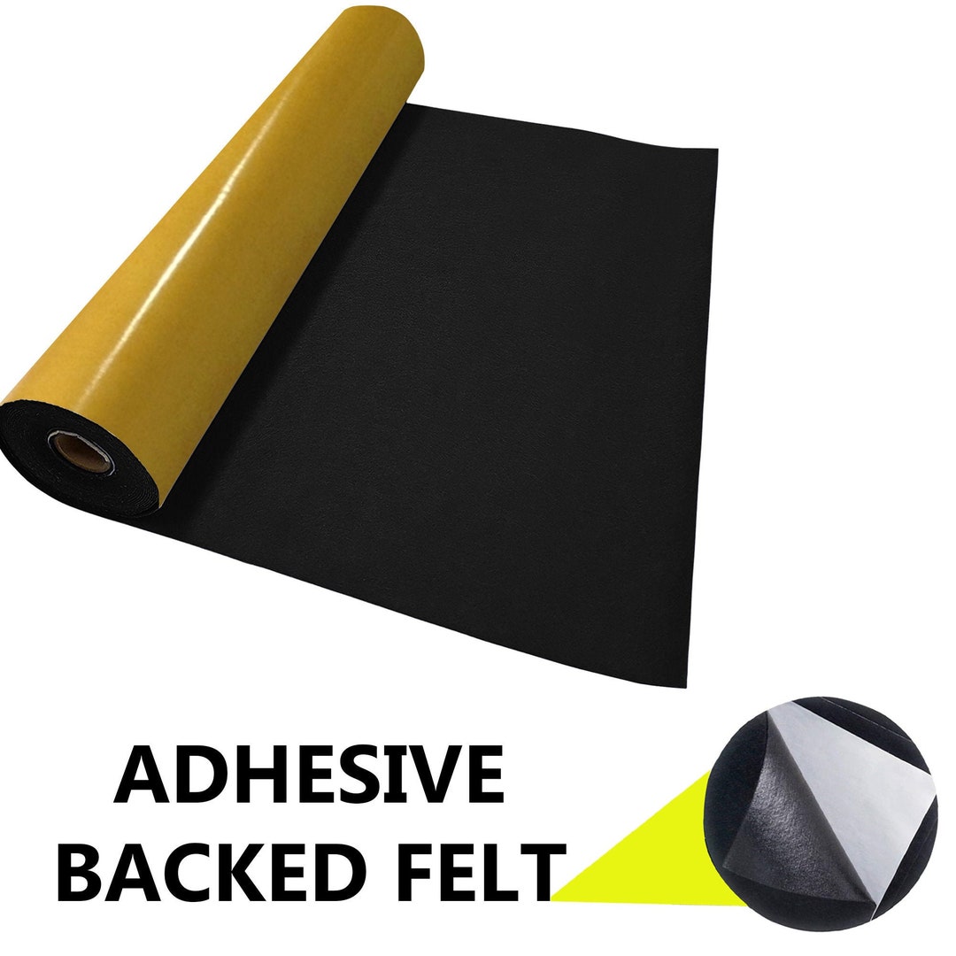 Cream Self Adhesive Felt 100% Acrylic Stickyback Felt Fabric 45cms