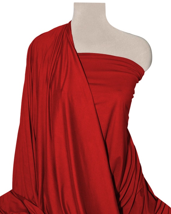 Plain Dyed Cotton Spandex Jersey - 60' (per metre) Plain Dyed Cotton Spandex Jersey - 60' (per metre)