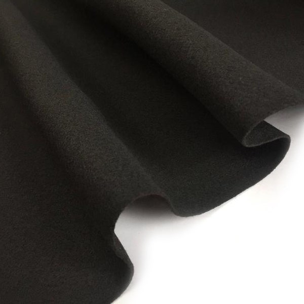 Black Felt Fabric 60" (150cms) Extra Wide 2-3mm Thick for School Projects. Sewing, Decoration, Craft Supplies, Table Cover & Art Projects.