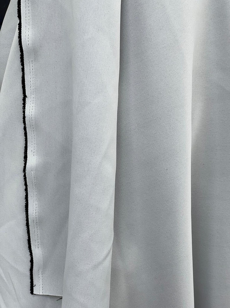 Blackout Lining Fabric 3 Pass Nightshade Thermal Curtain Material Black 54" Wide Decoration image 7