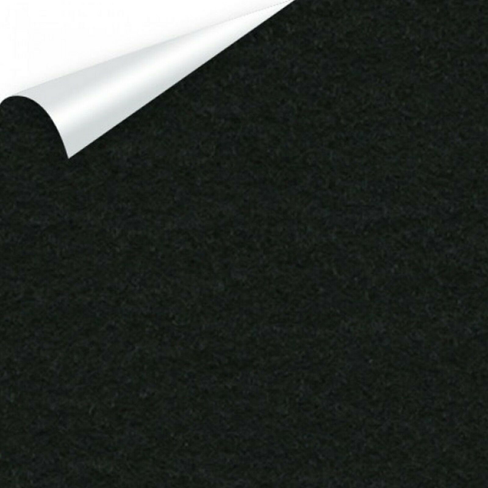 Adhesive Black Felt 60 Fabric Sticky Back 100 Acrylic Etsy