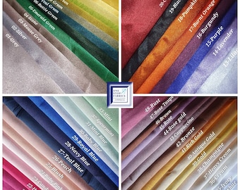 Crepe Back Luxury Silky Satin, Soft Touch, Lustrous, Great Flow and Drape, Stretchy, Wrinkle-Resistant, Bridal dress Material 60"(150cm)wide