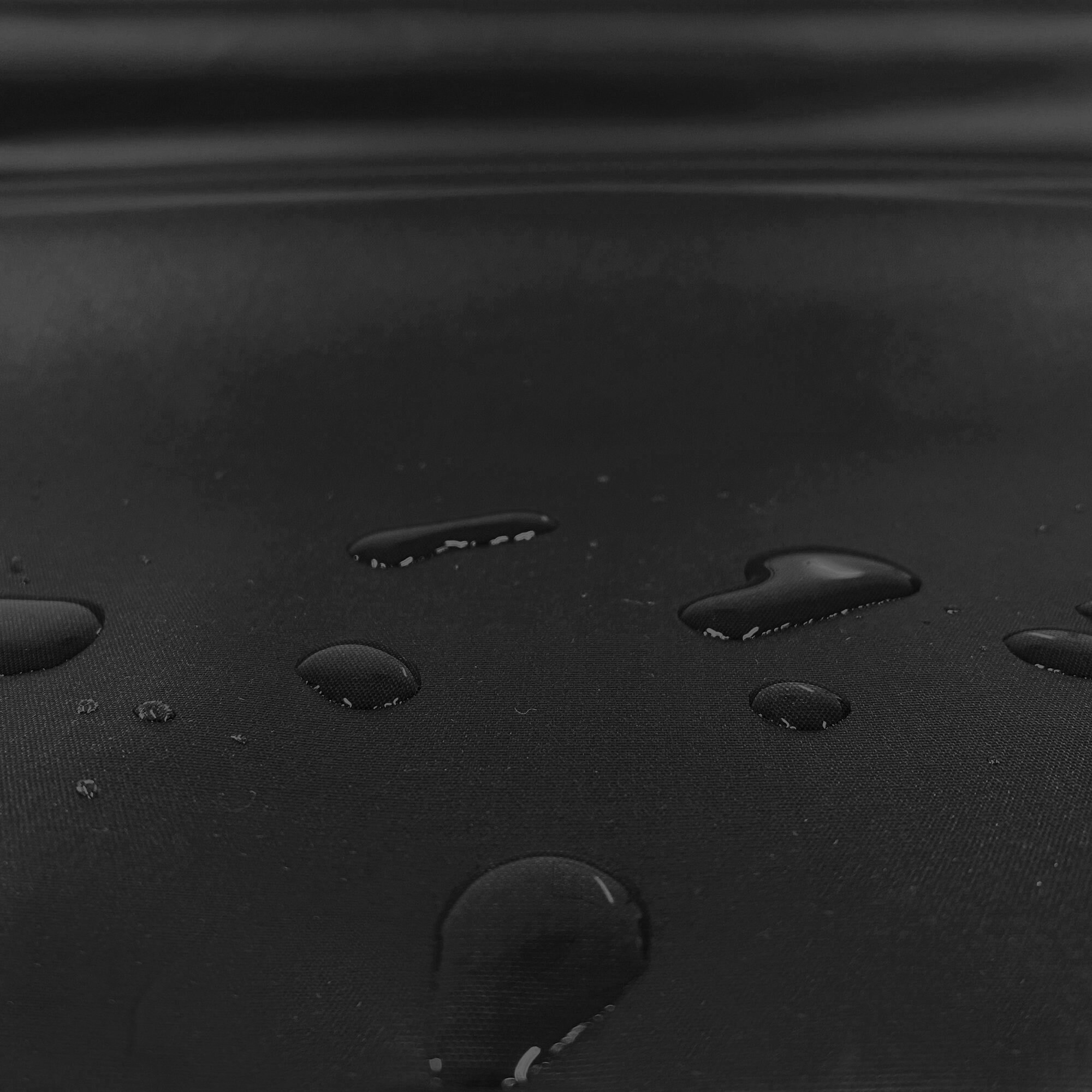 Black Waterproof Fabric Polyurethane Coated 60 Width Etsy UK